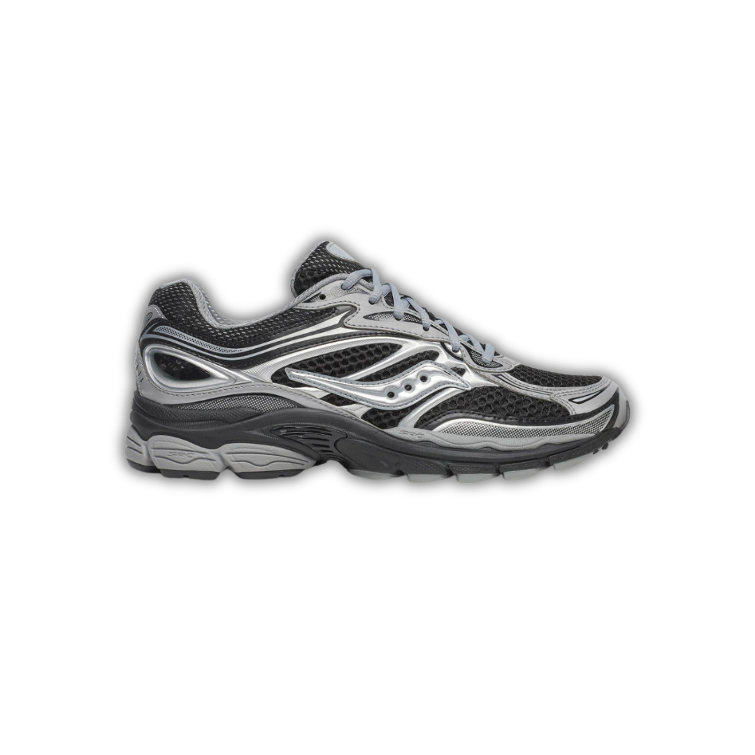 Saucony OMNI 9 coloris Black & Grey - vue 1